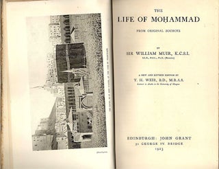Life of Mohammad; From Original Sources
