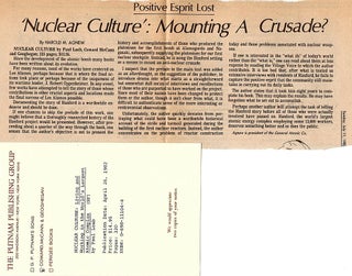 Nuclear Culture; Living and Working in the World's Largest Atomic Complex