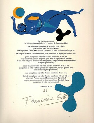 Sur la Pierre; Poèmes et lithographies