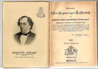 Historisch-Genealoges Taschenbuch; Des Gesamten Adels Jehudäischen Ursprunges