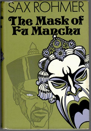 Item #15522 Mask of Fu Manchu. Sax Rohmer