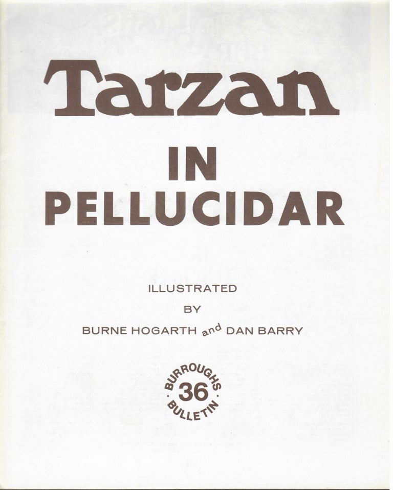 Item #15586 Tarzan In Pellucidar. Vernell Coriell, edits.