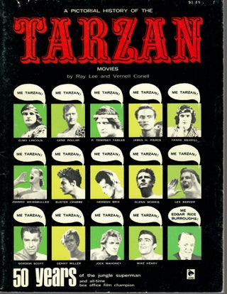 Item #15609 Pictorial History of the Tarzan Movies; 50 years of the Jungle Superman and All-Time...