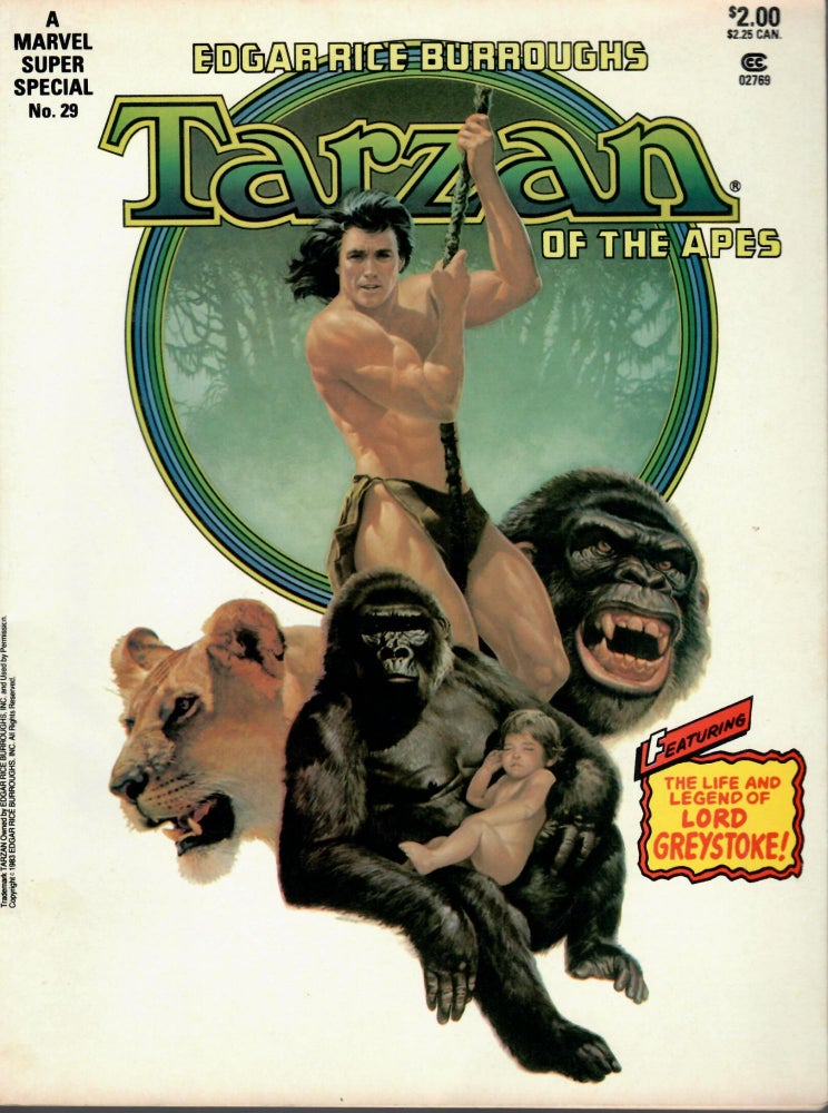 Item #15611 Tarzan of the Apes. Edgar Rice Burroughs.