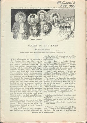 Item #15777 Slaves of the Lamp / Pharaoh and the Sergeant / Tomb of His Ancestors. Rudyard Kipling