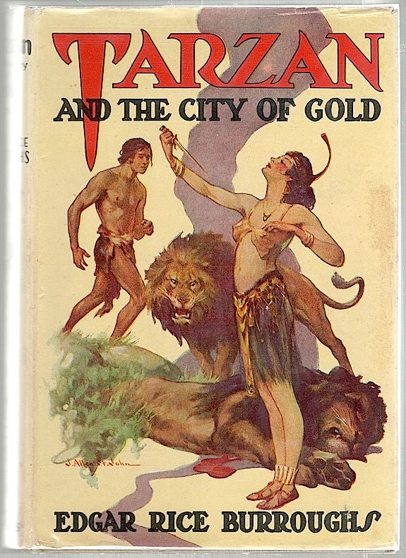 Item #1580 Tarzan and the City of Gold. Edgar Rice Burroughs.