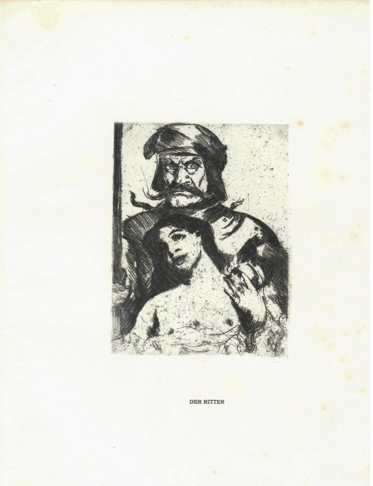 Item #15855 "Der Ritter". Lovis Corinth.