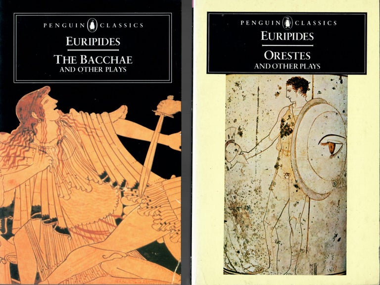 Item #15908 Orestes and Other Plays / Three Plays / Bacchae and Other Plays / Medea and Other Plays. Euripides.