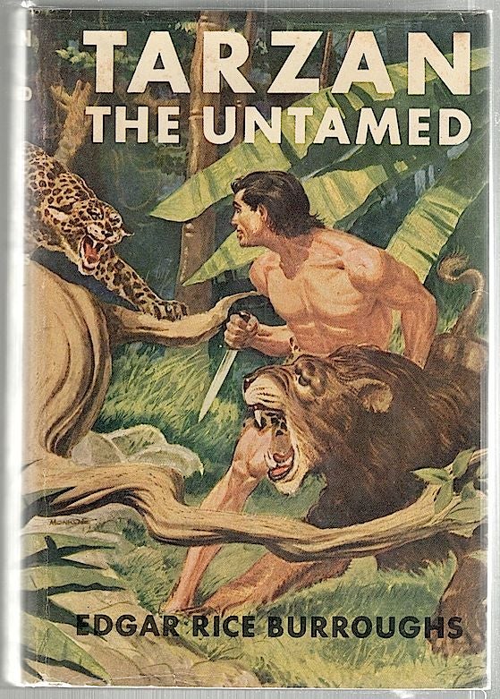 Item #1591 Tarzan the Untamed. Edgar Rice Burroughs.