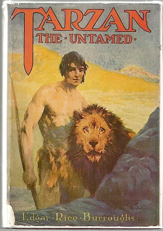 Item #1592 Tarzan the Untamed. Edgar Rice Burroughs.