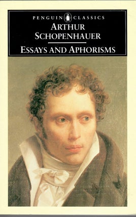 Item #15924 Essays and Aphorisms. Arthur Schopenhauer