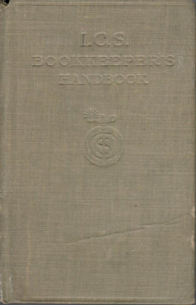 Item #15953 Bookkeeper's Handbook; A Convenient Reference Book for Bookeepers and Business Men. International Correspondence Schools.
