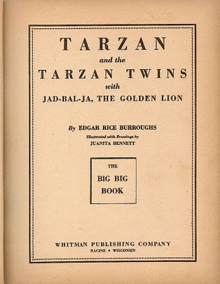 Tarzan and the Tarzan Twins; With Jad-Bal-Ja, the Golden Lion