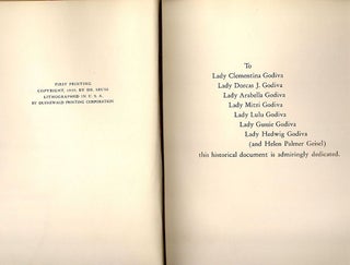 Seven Lady Godivas; Written and Illustrated by Dr. Seuss