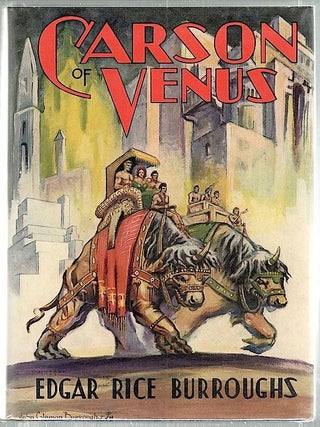 Item #1686 Carson of Venus. Edgar Rice Burroughs