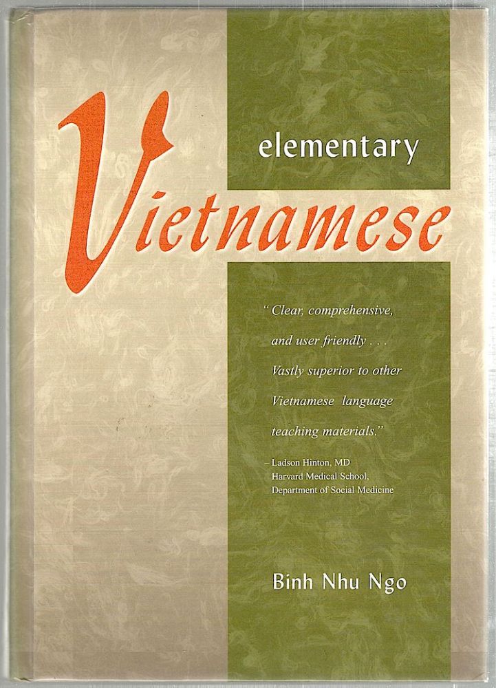 Item #1732 Elementary Vietnamese. Nhu' Binh Ngo.
