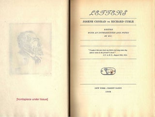 Letters; Joseph Conrad to Richard Curle