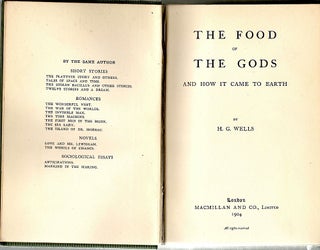 Food of the Gods; And How It Came to Earth