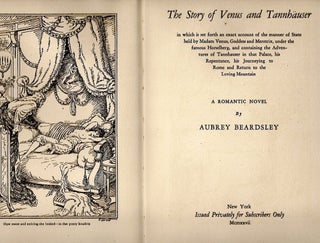 Story of Venus and Tannhäuser; A Romantic Novel