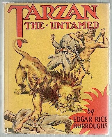 Item #1894 Tarzan the Untamed. Edgar Rice Burroughs.