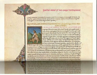 Labors of Hercules; Illustrated with Facsimiles from the 15th Century Manuscript