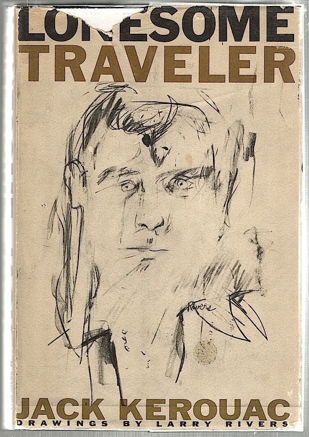 Item #1955 Lonesome Traveller. Jack Kerouac.