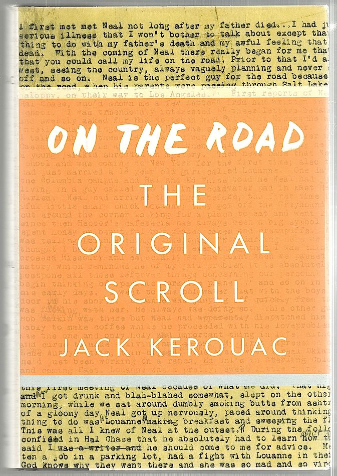 Item #1959 On the Road; The Original Scroll. Jack Kerouac.