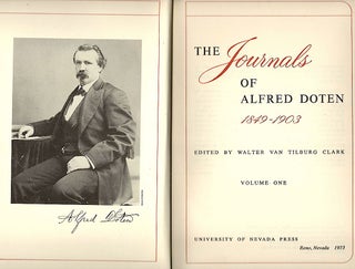 Journals of Alfred Doten; 1849-1903