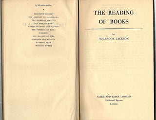 Reading of Books