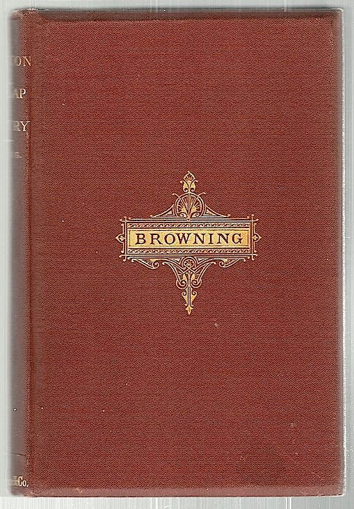 Item #2207 Red Cotton Night-Cap Country; Or Turf and Towers. Robert Browning.