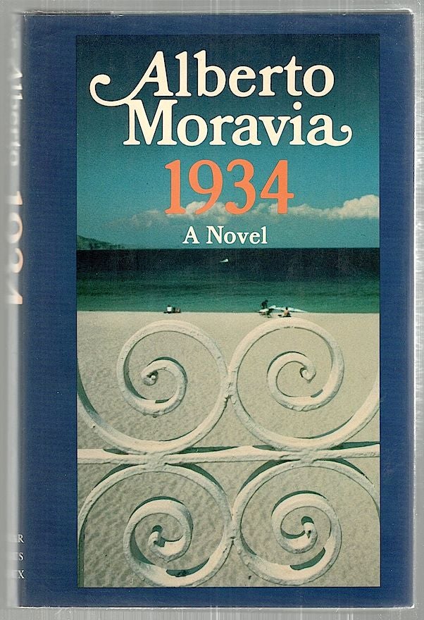 Item #2242 1934. Alberto Moravia.