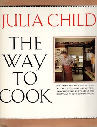 Item #2326 Way to Cook. Julia Child