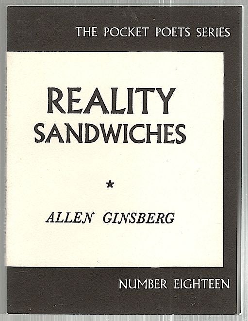 Item #2355 Reality Sandwiches. Allen Ginsberg.
