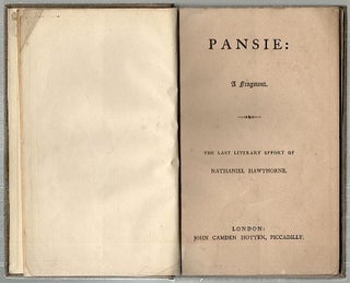 Pansie; A Fragment