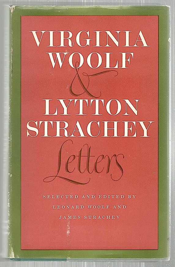 Item #2463 Virginia Woolf & Lytton Strachey Letters. Leonard Woolf, James Strachey.