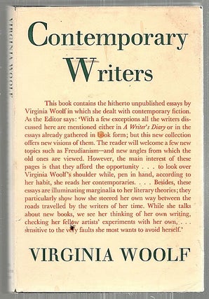 Item #2466 Contemporary Writers. Virginia Woolf