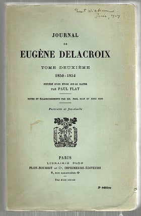 Journal de Eugène Delacroix