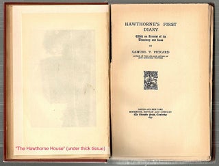 Hawthorne's First Diary; With an Account of its Discovery and Loss