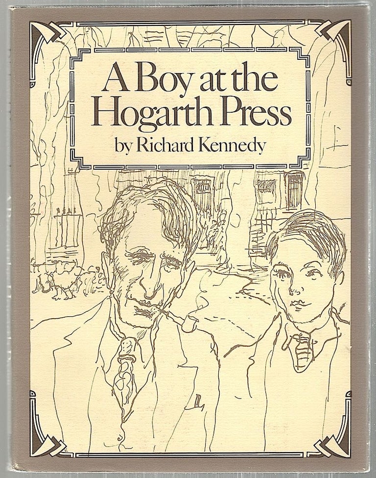 Item #2516 Boy at the Hogarth Press. Richard Kennedy.