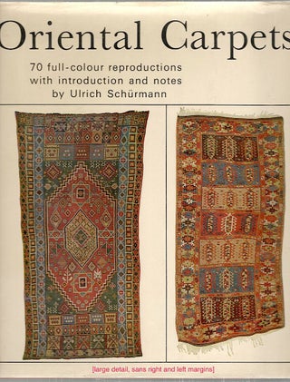 Item #2639 Oriental Carpets. Ulrich Schürmann