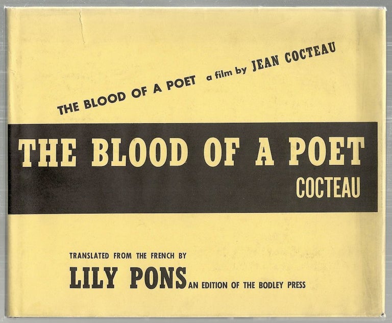 Item #2699 Blood of a Poet; A Film by Jean Cocteau. Jean Cocteau.