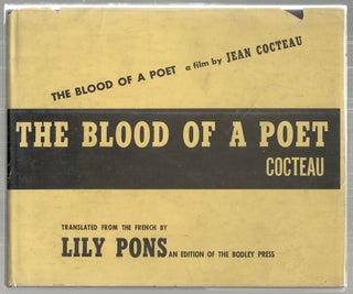 Item #2701 Blood of a Poet; A Film by Jean Cocteau. Jean Cocteau