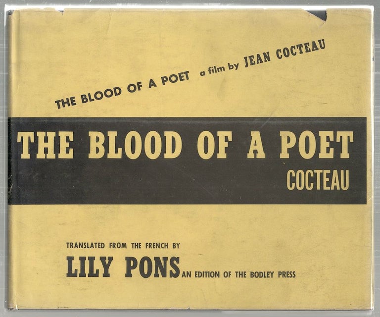 Item #2701 Blood of a Poet; A Film by Jean Cocteau. Jean Cocteau.
