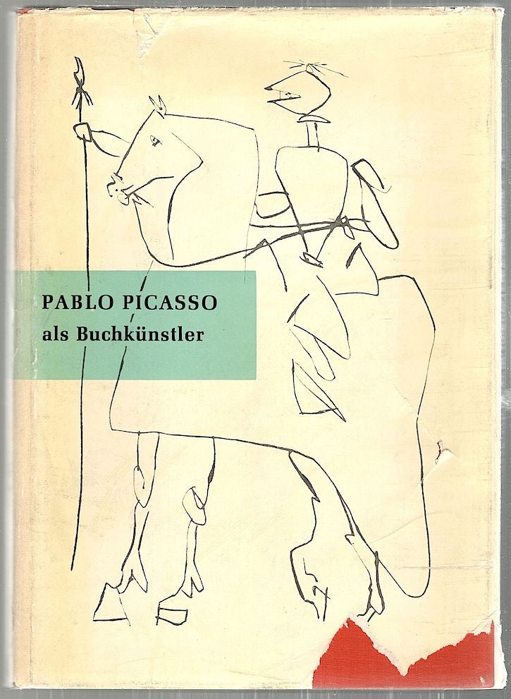Item #2723 Pablo Picasso als Buchkünstler. Abraham Horodisch.