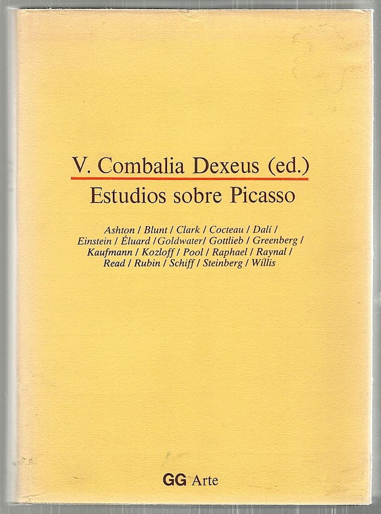 Item #2725 Estudios Sobre Picasso. V. Combalia Dexeus.