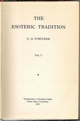 Esoteric Tradition