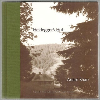 Item #2979 Heidegger's Hut. Adam Sharr