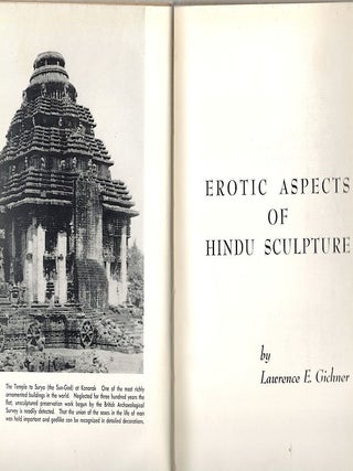 Erotic Aspects of Hindu Sculpture