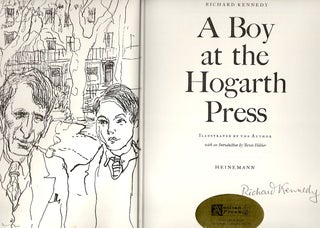 Boy at the Hogarth Press
