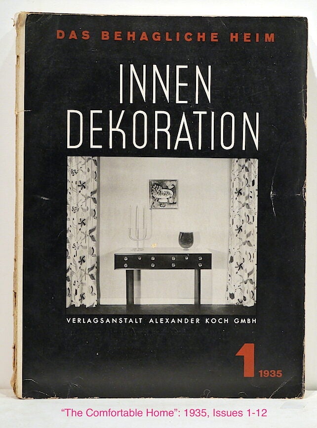 Innen Dekoration; Das Behagliche Heim | Alexander Koch